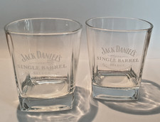 2x Jack Daniels Single Barrel Select Tennessee Whiskey Tumbler Gläser