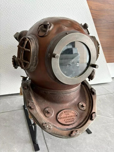 Vintage taucherhelm von - vintage-taucherhelm, siebe