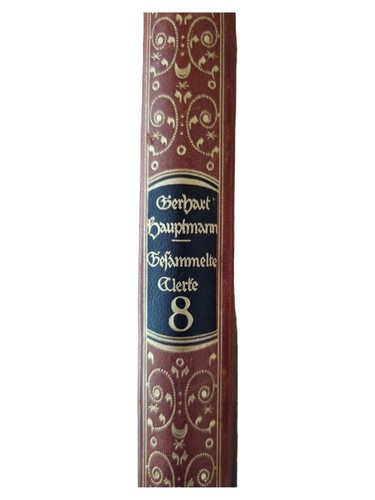 Gerhart hauptmann gesammelte - hauptmann,