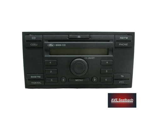 Ford max radio - ford, 6000cd