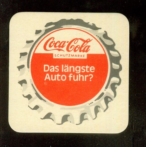 Bierdeckel coca cola - bierdeckel, coca-cola