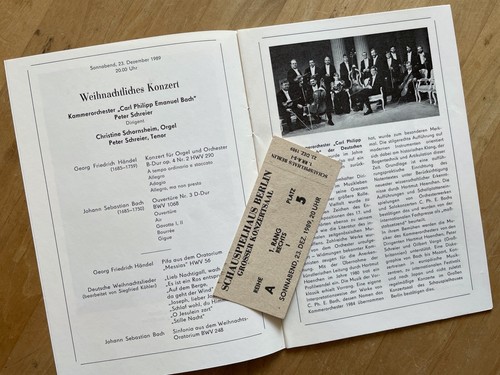Weihnachtliches bach konzert - weihnachtliches,
