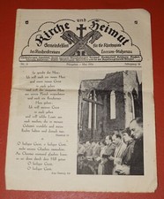 Alte Zeitschrift Kirche und