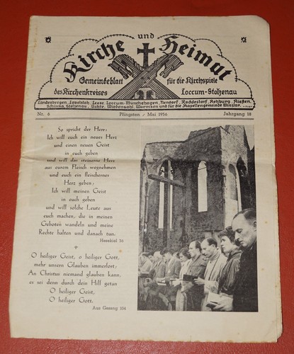 Alte zeitschrift kirche und - kirche,