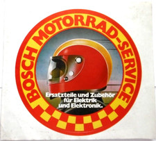 Werbe-Aufkleber Bosch Motorrad