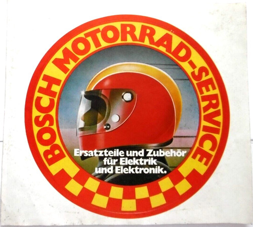 Werbe aufkleber bosch - bosch, motorrad