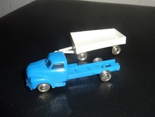 LEGO ALT LKW BLAU + ANHÄNGER