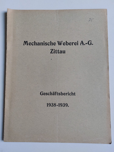Zittau mechanische weberei - weberei, ag