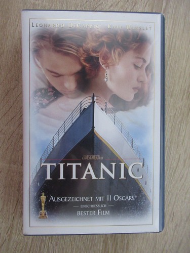 Titanic von 1997 vhs - titanic,