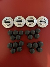 4x Original Volvo S40 S60 V60 XC40 XC60 Felgendeckel Nabendeckel 31471435 Silber