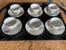 Meissen - 6 Mokkatassen mit