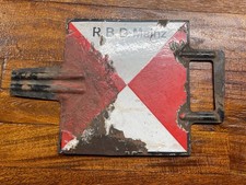Eisenbahn Signalschild