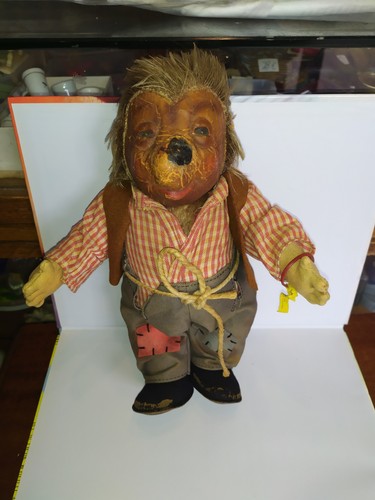 Alter steiff mecki mit knopf - alter,