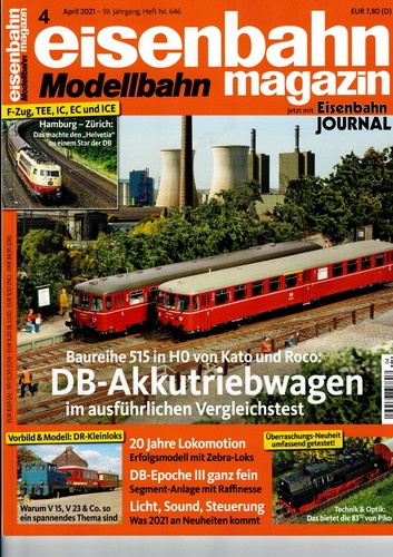 Eisenbahn modellbahn magazin - eisenbahn,