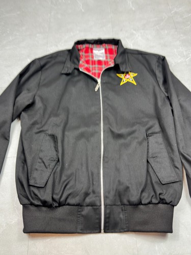 Schwarze harrington jacke - schwarze,