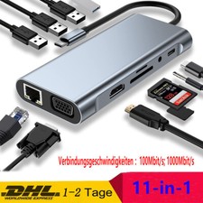 Usb typ c hub - 11-in-1,