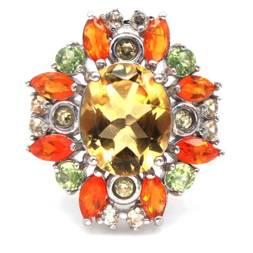 Edelstein goldgelber citrin - edelstein,