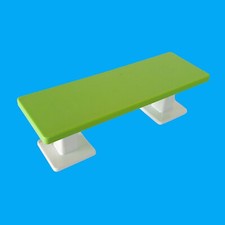 Playmobil - Tisch lang - Schreibtisch Untersuchungstisch - hellgrün / weiß