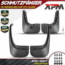 4x Schmutzfänger Spritzschutz Ohne Sideskirt für Mercedes-Benz W447 Vito Kasten