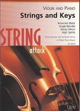Strings and Keys, Violine und Klavier 4 rocking and swinging pieces Kalke, Enst