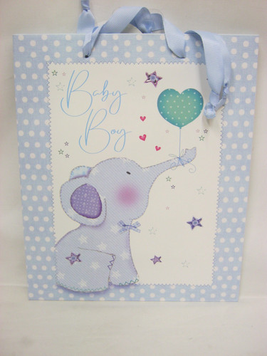 Geschenktüte baby junge - geschenktüte,