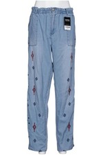 Desigual Stoffhose Damen Hose Pants Chino Gr. W32 Baumwolle Hellblau #qddyknu