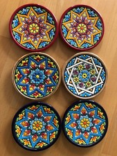 6x Untersetzer Mosaik aus