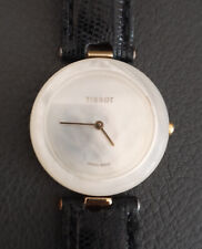 Tissot Damenuhr Rockwatch Perlmutt weiß wenig getragen - seltenes Stück -