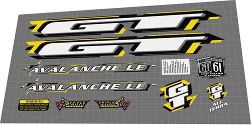 1998 avalanche decal set - 1998,