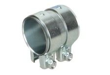 Exhaust pipe connector double