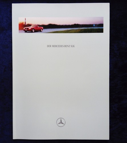 Mercedes slk prospekt 1998 - prospekt,, 2.1998