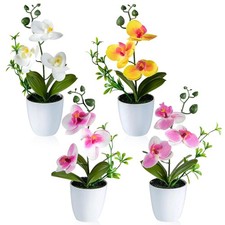 4 Orchideen künstlich 27,5cm