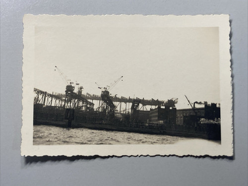 1935 altes foto hamburg - hamburg, hafen