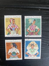 Briefmarken Sorbische Tanztracht