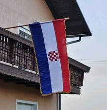 Zastava Fahne Kroatien