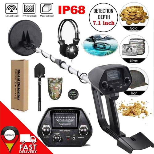 Metalldetektor set lcd - metalldetektor, gold