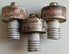 Eimac 8167 4CX300A tube 3pc untested