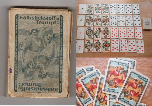 Altes vintage kartenspiel - altes,
