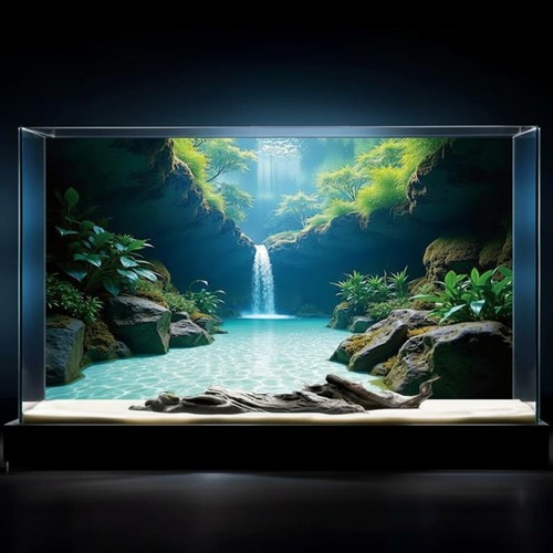 Aquarium-Hintergrundposter