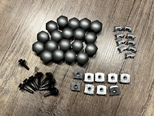 Original Audi A3 A4 A5 A6 Ersatzteile Set / Kappen, Schrauben, Klammer, Mutter