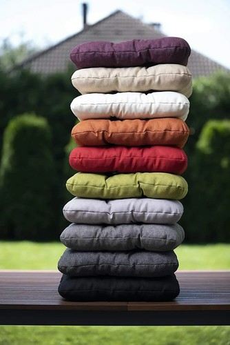 4er set stuhlkissen 45x45cm - set,