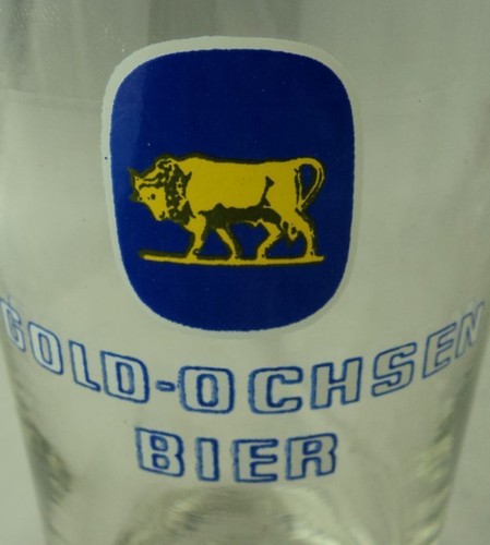 Altes bierglas aus sammlung - bierglas,