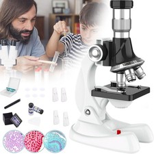 Mikroskop 100x 600x 1200x Mikroskop für Kinder Schule Biologische Mikroskope DE