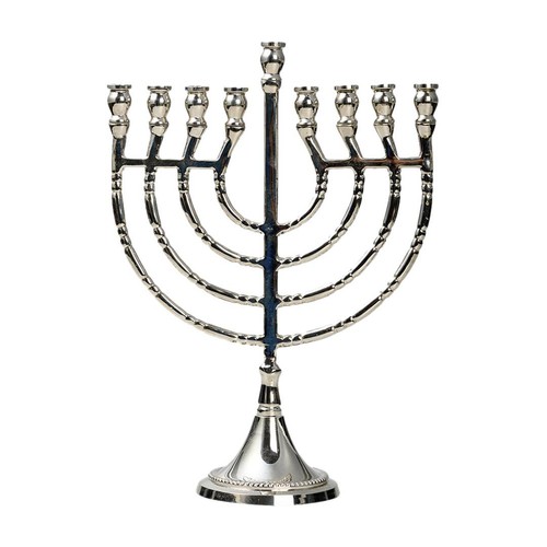 Channuka leuchte 9armig - channuka-leuchte,