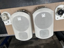 Turbosound Impact 50 Profi Lautsprecher mit Wandhalterungen X2 #B weiß