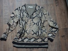 QUI Damen Pullover Tod Chic Apart Tier Muster Baumwolle Neu