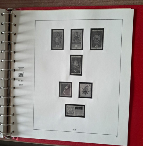 Leeres vordruckalbum bund - leeres,