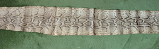 Schlangenhaut Schlangenleder echt - vintage - 140 cm