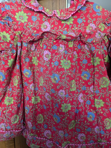 Oilily kleid 104 - floral, rot