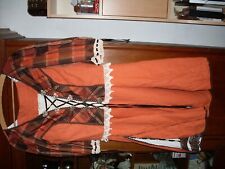 Dirndl-Zweiteiler  Maxi  Vintage  Größe 40 Ursl Trachten 100 % Leinen